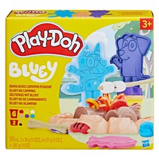 Hasbro 孩之寶 Play-Doh 培樂多 妙妙犬布麗 露營冒險遊戲組 G02295L00, 混合顏色, 397g, 1套