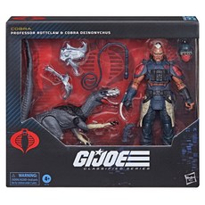 Hasbro 孩之寶 GIJOE 特種部隊精英系列 人物及寵物 Professor Rottclaw & Deinonychus 6吋 G21165L00, 1套