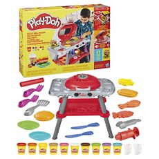 Hasbro 孩之寶 Play-Doh 培樂多 美式燒烤派對遊戲組, 混和顏色, 1套