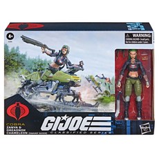 Hasbro 孩之寶 GIJOE 特種部隊精英系列 人物載具 Zanya & SWAMP SKIER 6吋 G20895L00, 1套