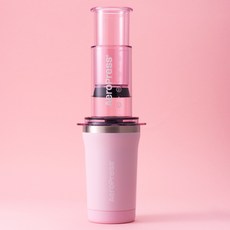 AeroPress Go Plus 旅行組, 1個, 粉紅色