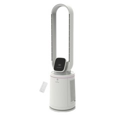 온휴 조용한 바람 60dB 24단계 조절 리모컨형 날개없는 선풍기 35cm(14인치), OHF-NF26R