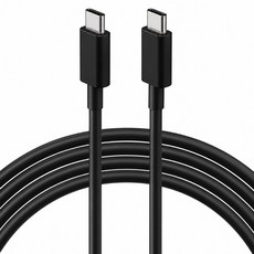 디지지 C타입-C타입 고속충전 케이블 60W, 1m, 블랙, 1개