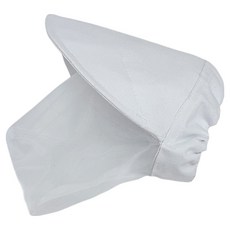 레드퍼피 반려동물 메쉬 페이스커버 모자, 화이트, 1개
