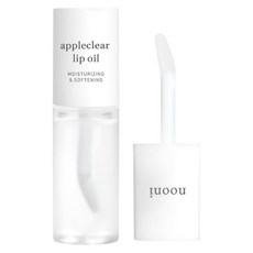 nooni 台灣公司貨 蘋果純萃美唇油, 1個, 3.7ml, 透明/無味