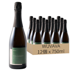 WUVAVA 發酵無酒精氣泡酒風味飲 SPARKLING MUSCAT 星空, 12個, 750ml