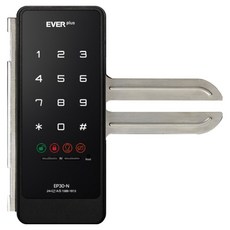 EVER NET 玻璃門密碼鎖 辦公室 商店 數位門鎖
