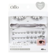 Ollio 免膠假睫毛混合包 Plus 透明