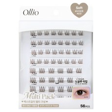 Ollio 免膠假睫毛多件組 Plus 柔軟款
