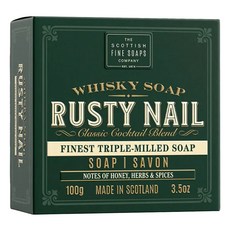 SCOTTISH FINE SOAPS 威士忌調酒 沐浴皂 Rusty Nail, 100g, 1個