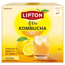 립톤 콤부차 레몬, 5g, 1개, 50개입