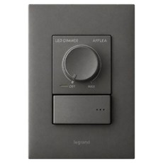 Legrand 羅格朗 Apella 調光器 調光 亮度調節 LED專用 調光開關 300W 嵌入式 鎂, 1個