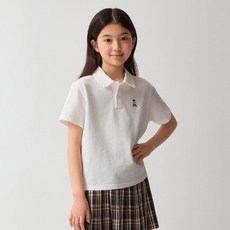 스파오키즈 아동용 쿠디 폴로 칼라 반팔 티셔츠