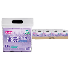 菲力家族 香氛清潔袋 舒沁薰衣草 中(65 x 53cm), 20套, 20L