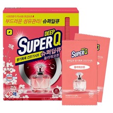 SUPER DEEP Q 烘衣紙 花棉香 400g, 1個, 40入