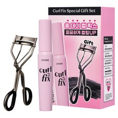 ETUDE Curl Fix 睫毛膏 01號 + 睫毛夾組合