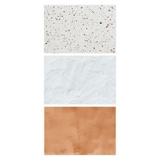 대한 양면 사진 촬영 배경지 셀프 소품 음식 촬영용 배경판 3종 세트, 1세트, 시멘트 type E