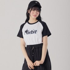 아이러브제이 디디오 로비 배색 반팔 티