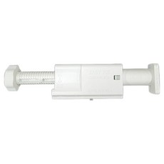 윈스케치 커튼박스용 무타공 안뚫어고리 피스엑스 PRO 11~22cm, 화이트, 1개
