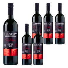 LUSSORY 路莎莉 MERLOT 西班牙紅葡萄飲, 6個, 750ml