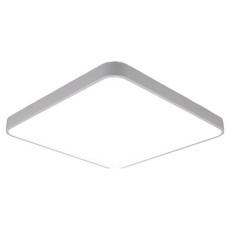 WONHA 晶片組正方形吸頂燈照明 LED50W 無頻閃, 白色 + 晝光色