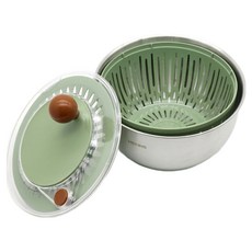 HEKINS 赫金斯 蔬菜沙拉脫水器 全不鏽鋼食物脫水器