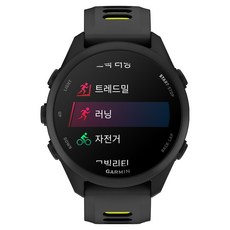 가민 포러너 170 스마트워치, 블랙, 42.6mm, GPS + 블루투스 블랙, 42.6mm, GPS + 블루투스