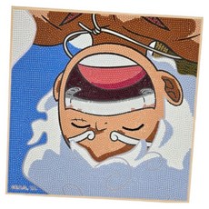 iLovePainting 航海王 DIY CUBIC PAINTING, 1個, 解放戰士 魯夫