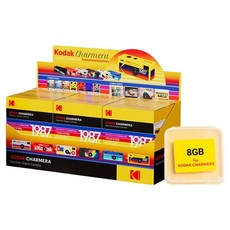 코닥 차메라 키체인 키링 디지털 카메라 6p + SD카드 세트, 1세트, MDC-CMR01-KR