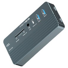 ACASIS 阿卡西斯 10Gbps M.2 NVME SSD 10合1 外接盒 外接硬碟 多功能擴充座, 1個, CM073