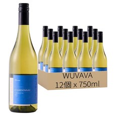 WUVAVA 發酵無酒精白葡萄酒風味飲 CHARDONNAY 清泉, 12個, 750ml
