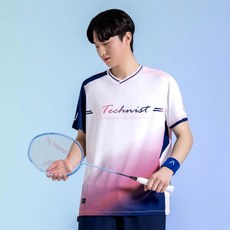 Technist 男款羽球運動短袖T恤 TNT56042