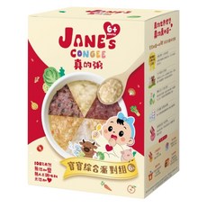 JANE's CONGEE 真的粥 寶寶綜合派對組 6包, 900g, 1套