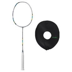 YONEX 女用 已穿線 NANOFLARE 700 GAME 羽球拍 Sliver 83g BG-80