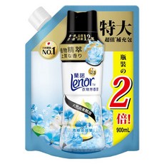 Lenor 蘭諾 衣物芳香豆 青檸紫羅蘭 補充包, 1個, 900ml