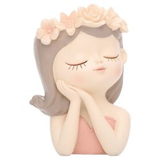 Gongganlove 婚禮新娘多肉小花盆 粉紅色 A, 混合色