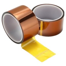 Marvellis 絕緣聚醯亞胺耐熱 Kapton 膠帶 100mm x 33m, 2個