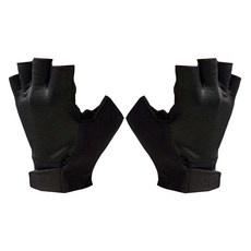 TREK Circuit Twin 凝膠中性自行車手套 雙手配戴套組, 黑色, 1套