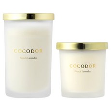 COCODOR 珂珂朵爾 大豆蠟燭 大罐 + 小罐 套組