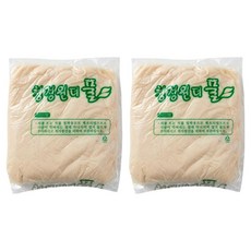 모네스페스 밀가루 도배풀 벽지접착제 2p, 아이보리