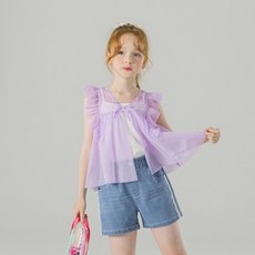 아이러브제이 아동용 망사 나시 세트