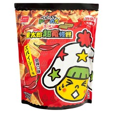 OYATSU 優雅食 BABY STAR 星太郎 超寬條餅 勁辣口味 特盛夾鏈包, 230g, 1個