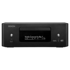 데논 하이파이 HDMI ARC / 라디오 / CD / 블루투스 지원 올인원 미니 앰프, RCD-N12(블랙)