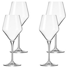 Krosno 晨光水晶紅酒杯, 4個, 450ml