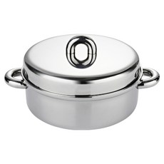 cookever Aroz 電磁爐用三層不鏽鋼鍋飯鍋 L, 銀色, 1個, 18cm