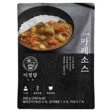 미정당 고기듬뿍 카레소스, 200g, 1개
