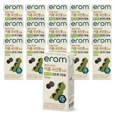 이롬 황성주 박사의 국산콩 무가당 검은콩 고칼슘 두유, 16개, 190ml 16개, 190ml