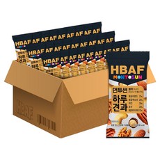 바프 먼투썬 하루견과 블랙, 20g, 50개