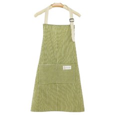 마켓감성 주방 감성 스트라이프 앞치마, 타입3, 1개