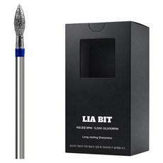 BESSIE Liabit 鑽石六角 XF 美甲磨頭, 1個, 銀色